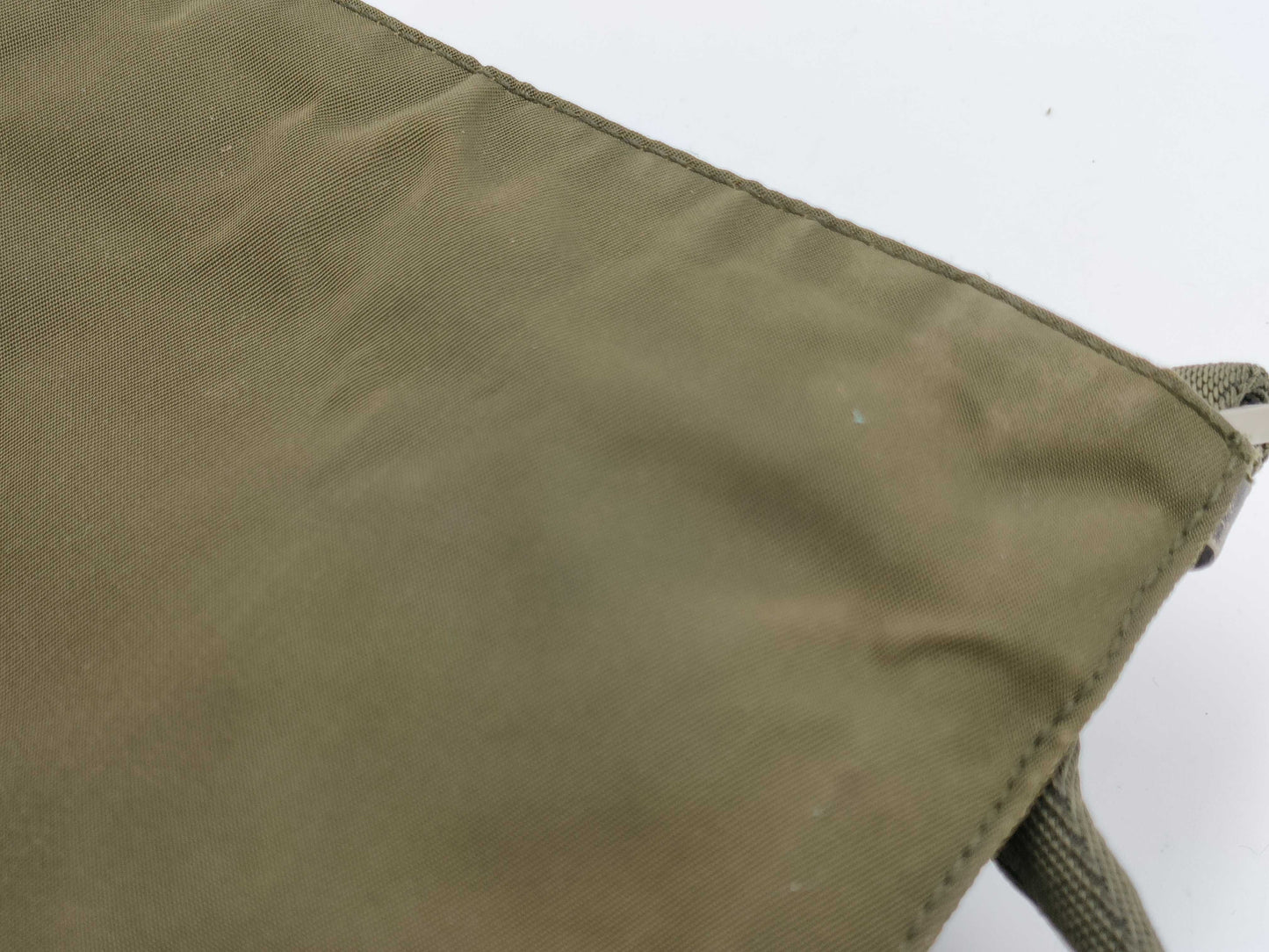 PRADA Nylon Shoulder Bag with No Gusset