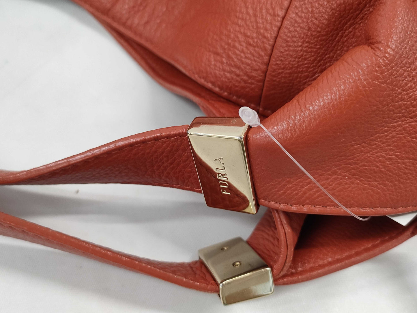FURLA 2-way leather handbag/shoulder bag