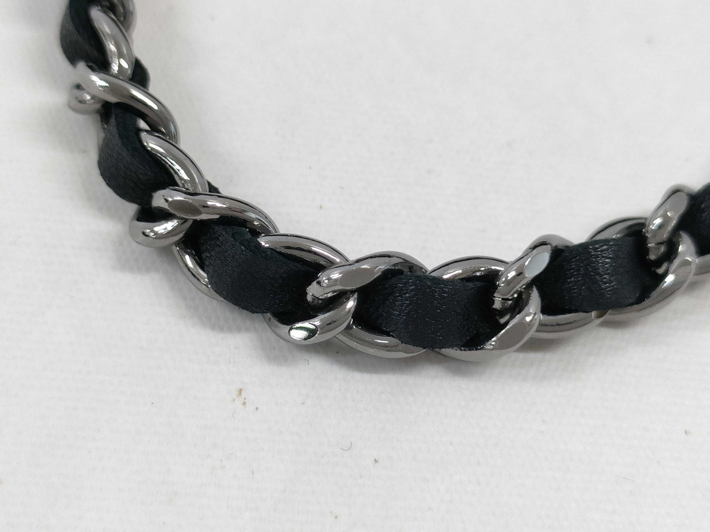CHANEL Clasp Chain Camellia Handbag