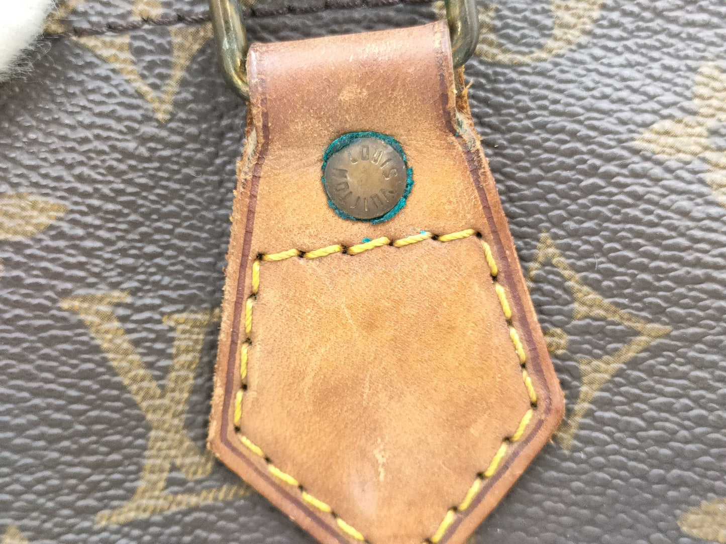 LOUIS VUITTON Monogram Speedy 35 Boston Bag