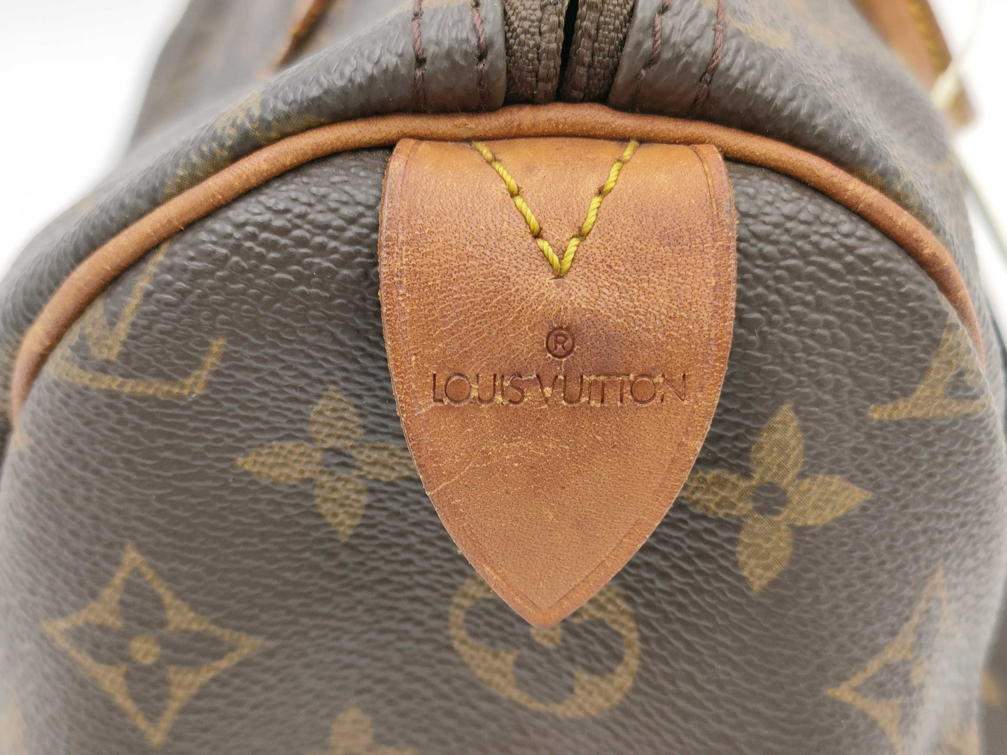 LOUIS VUITTON Monogram Speedy 35 Boston Bag