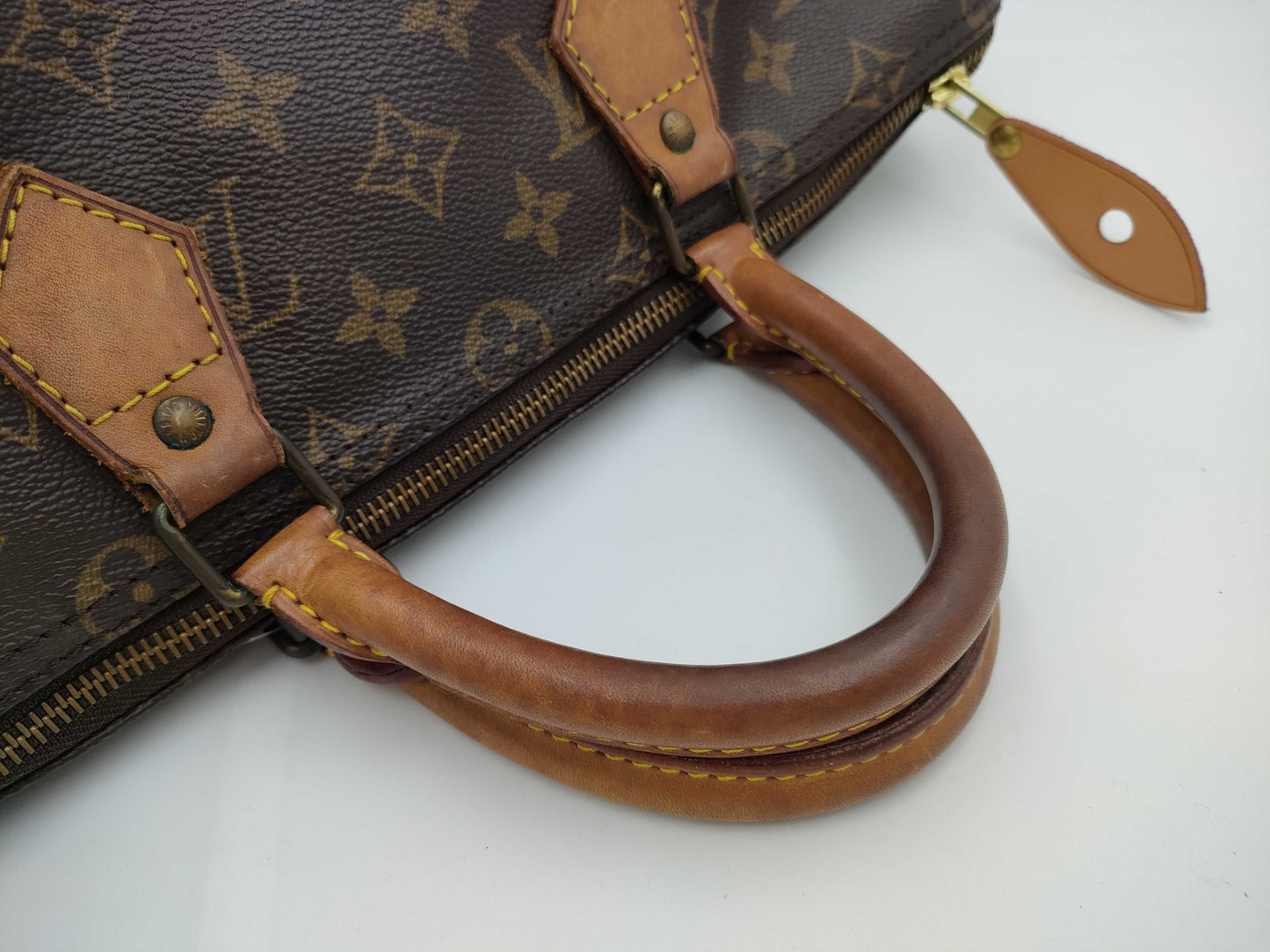 LOUIS VUITTON Monogram Speedy 35 Boston Bag