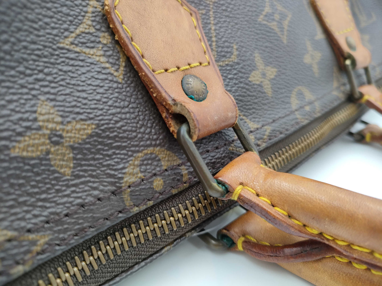 LOUIS VUITTON Monogram Speedy 35 Boston Bag