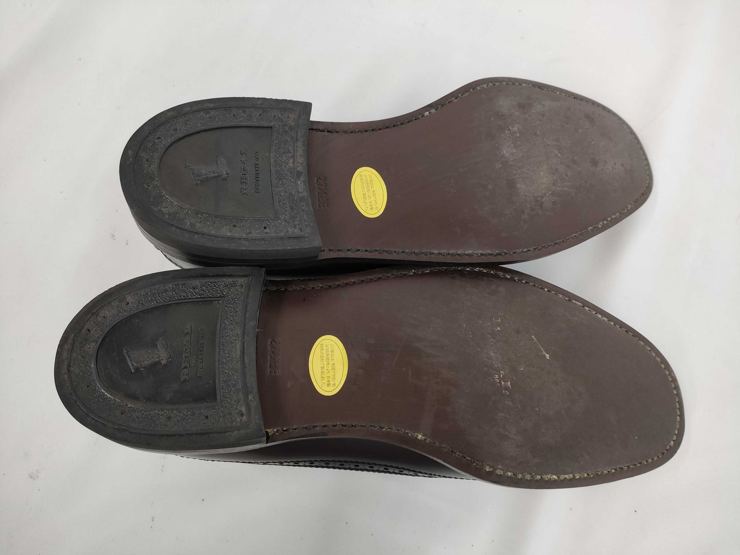 REGAL Wingtip Black 27 2/1 EE Business Shoes