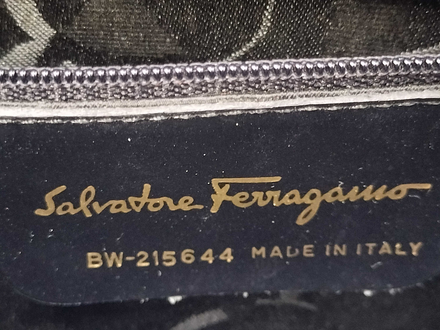 Salvatore Ferragamo All Leather Handbag with Gancini Charm