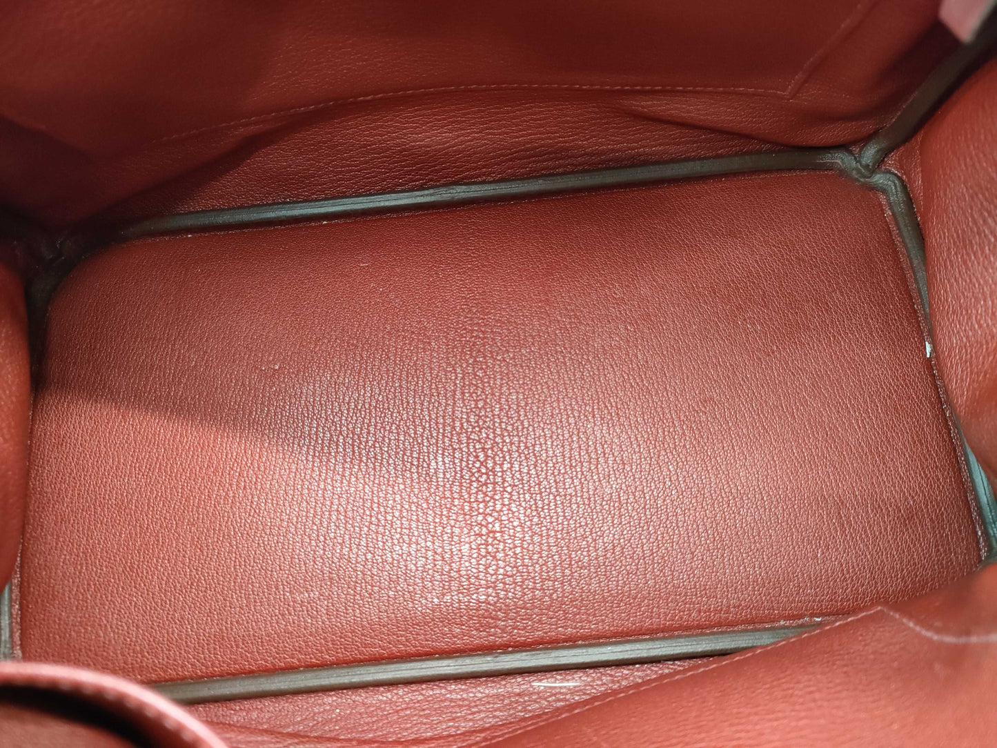 HERMES Birkin 30 Swift Leather Handbag with B Stamp