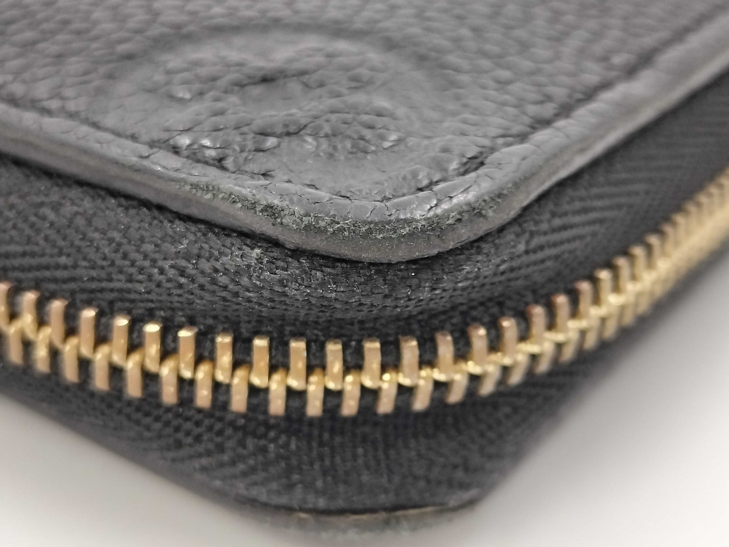 LOUIS VUITTON Monogram Empreinte Zippy Coin Purse Wallet