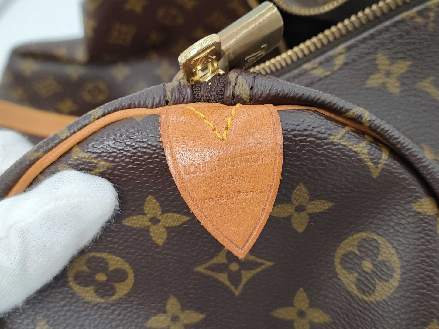 LOUIS VUITTON Monogram M41424 Keepall 55 Boston Bag