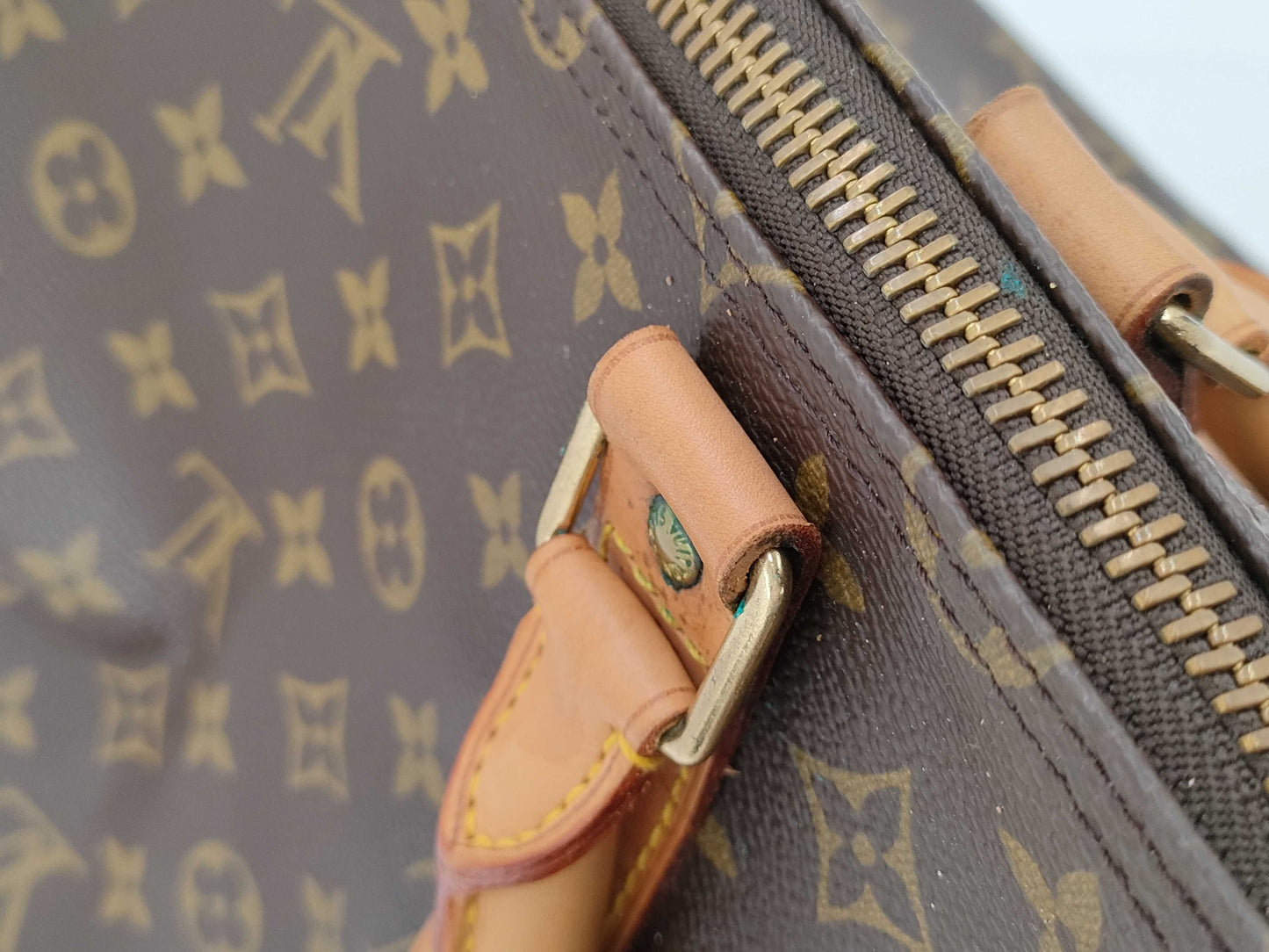 LOUIS VUITTON Monogram M41424 Keepall 55 Boston Bag