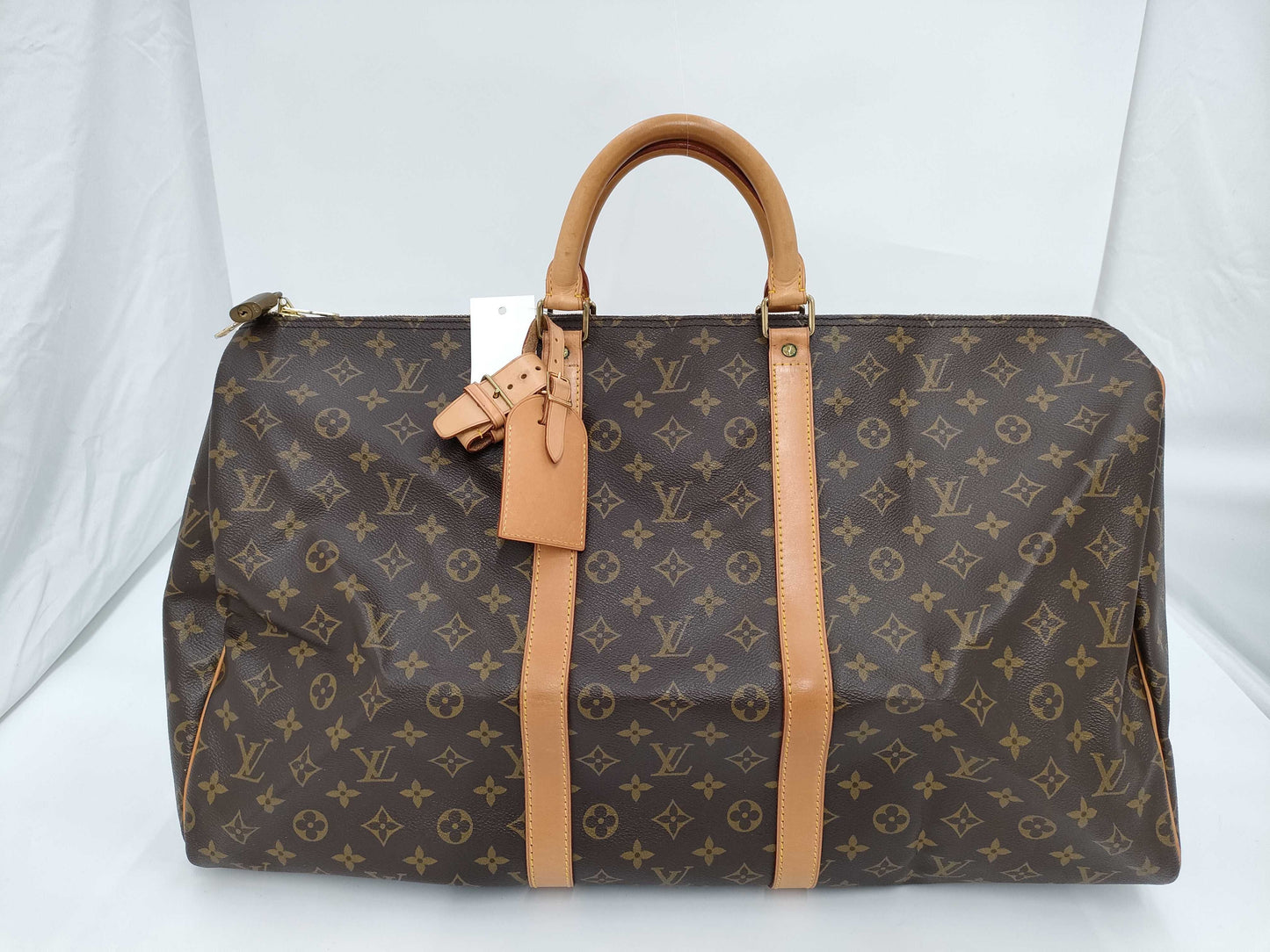 LOUIS VUITTON Monogram M41424 Keepall 55 Boston Bag