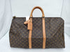 LOUIS VUITTON Monogram M41424 Keepall 55 Boston Bag