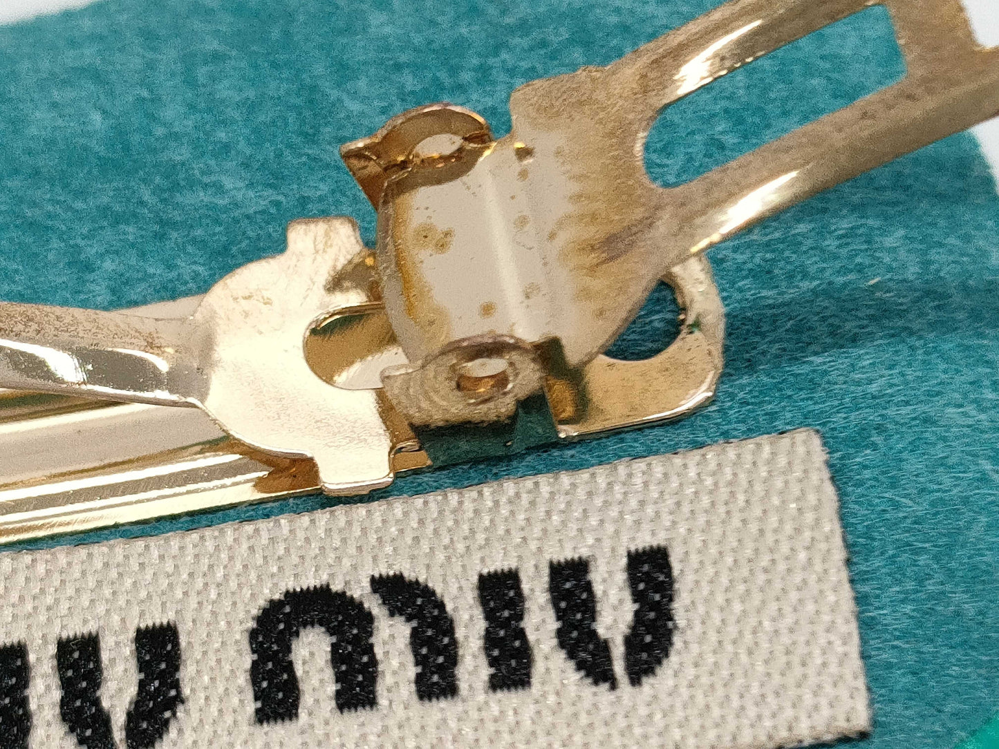 Miu Miu Barrette Hair Accessory