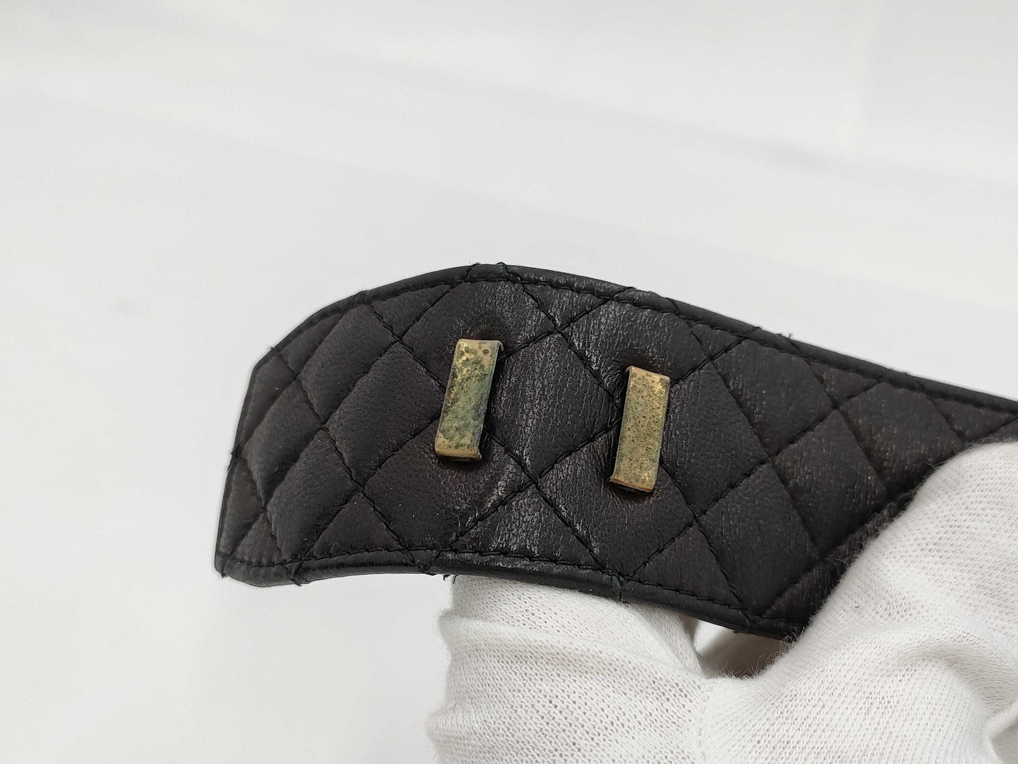 CHANEL Matelasse Belt Junk Belt