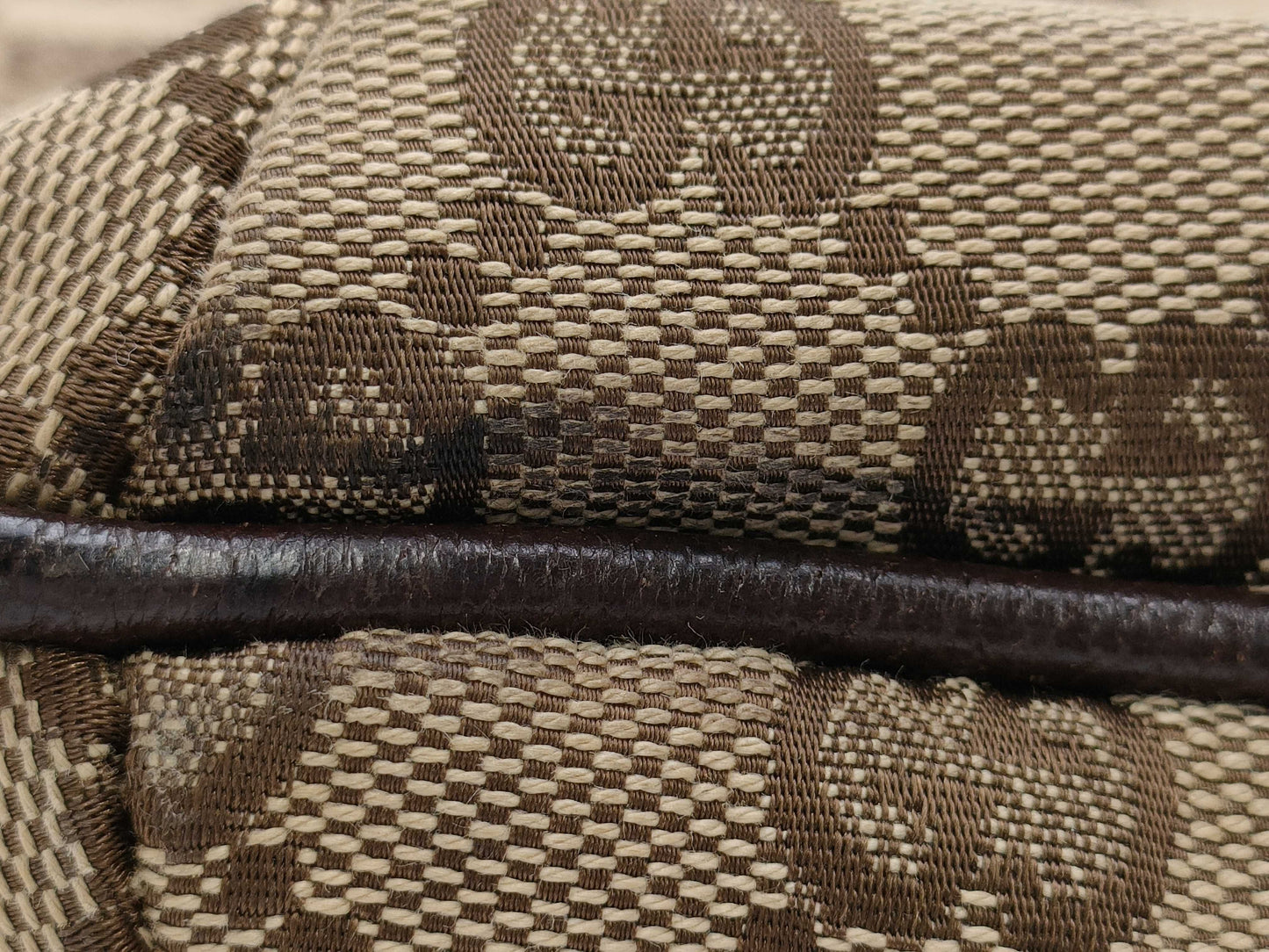 GUCCI GG Canvas 122791 Shoulder Bag