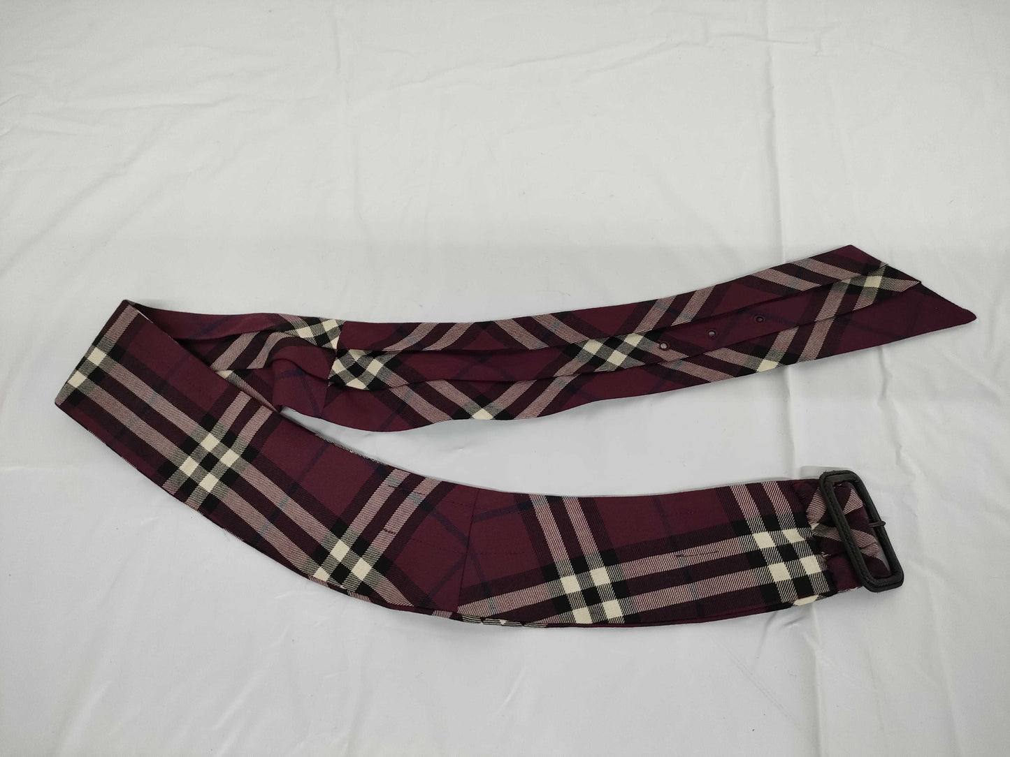 BURBERRY Nova Check Purple Skirt