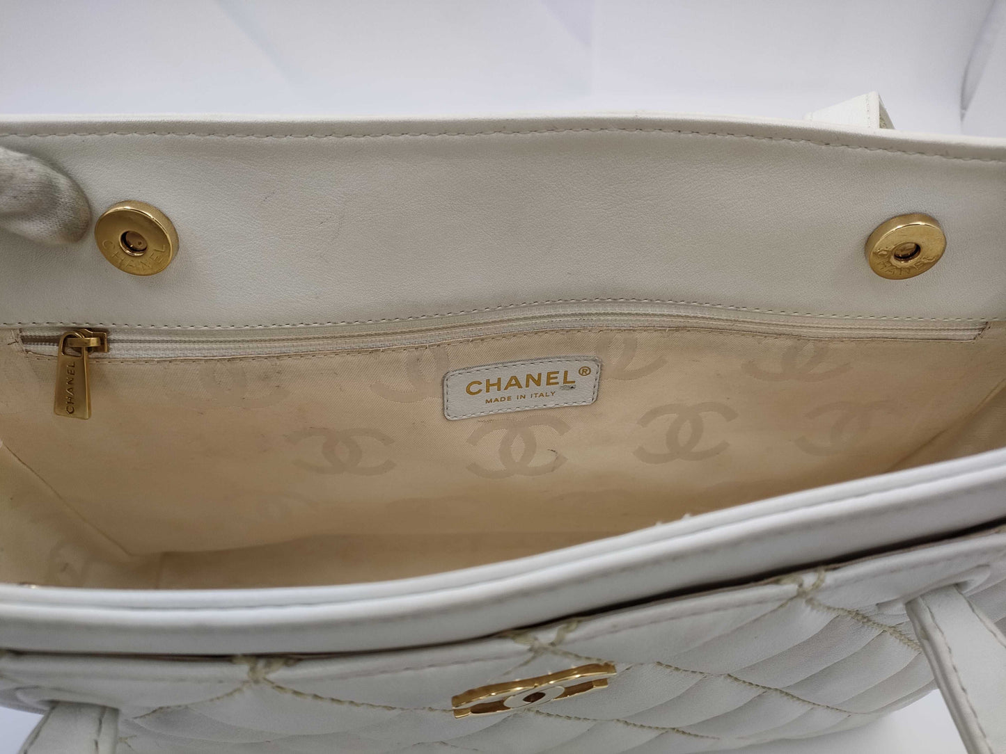 CHANEL Wild Stitch Tote Bag