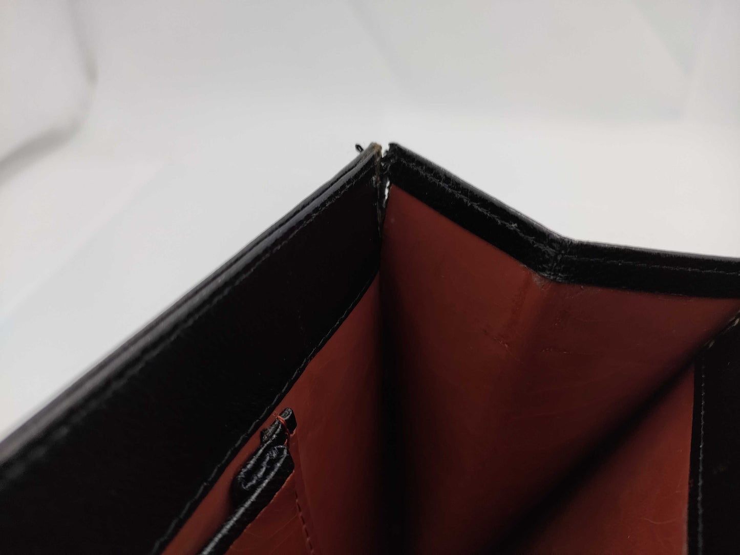 Yves Saint Laurent Vintage 2-Way Y-Stitch Leather Shoulder Bag