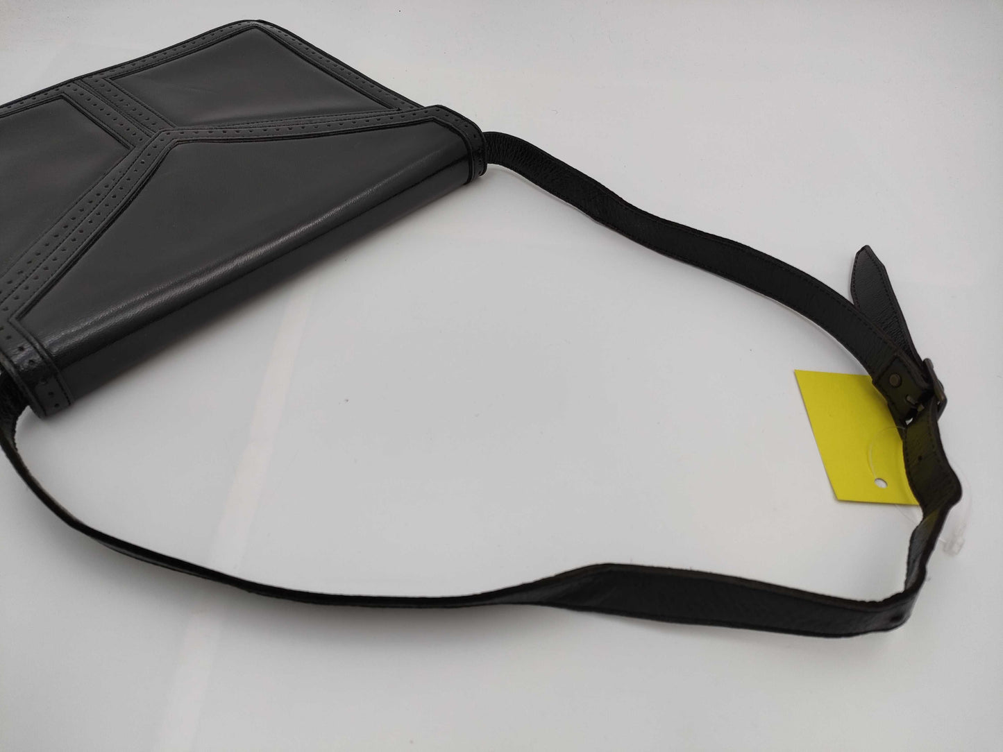 Yves Saint Laurent Vintage 2-Way Y-Stitch Leather Shoulder Bag