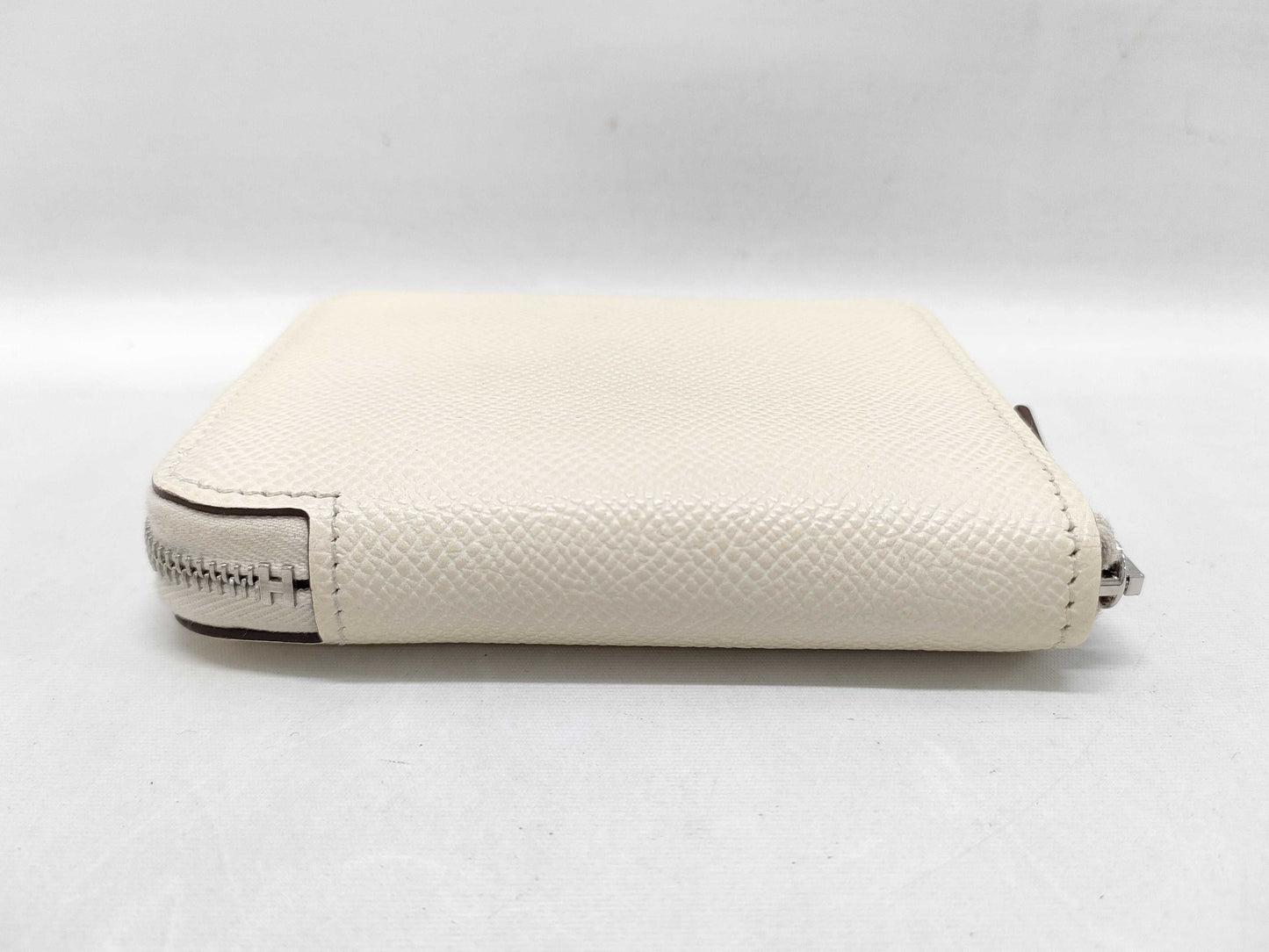 HERMES U Azap Compact Silkin Wallet