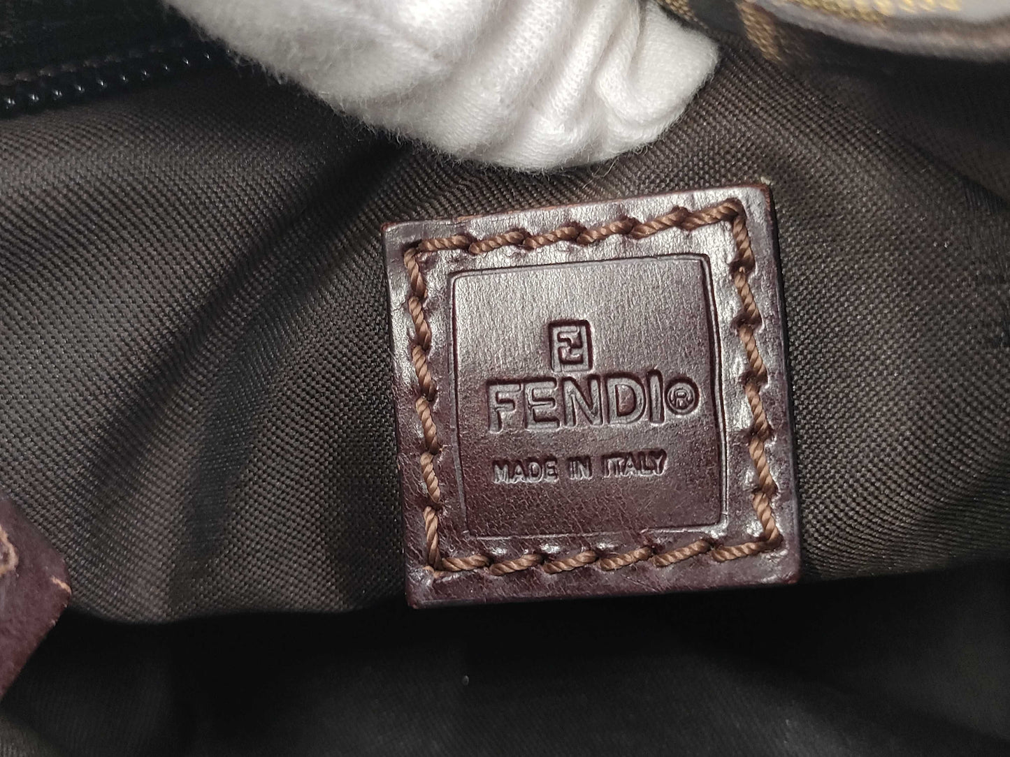 FENDI Zucca pattern mini bag pouch pouch