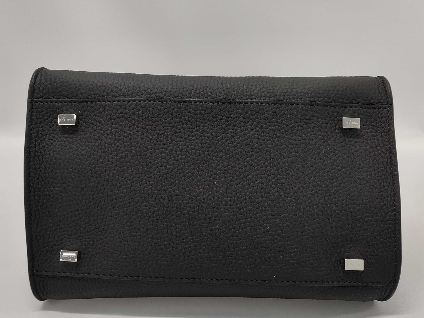 The Row Soft Margaux 10 Black Handbag