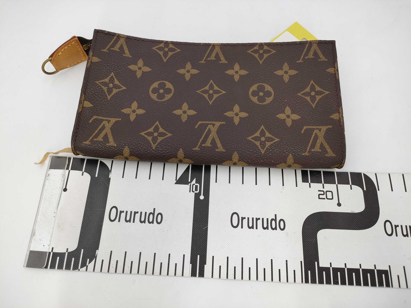 LOUIS VUITTON SP0998 Monogram LV Bucket Pouch / Moderately Damaged Pouch