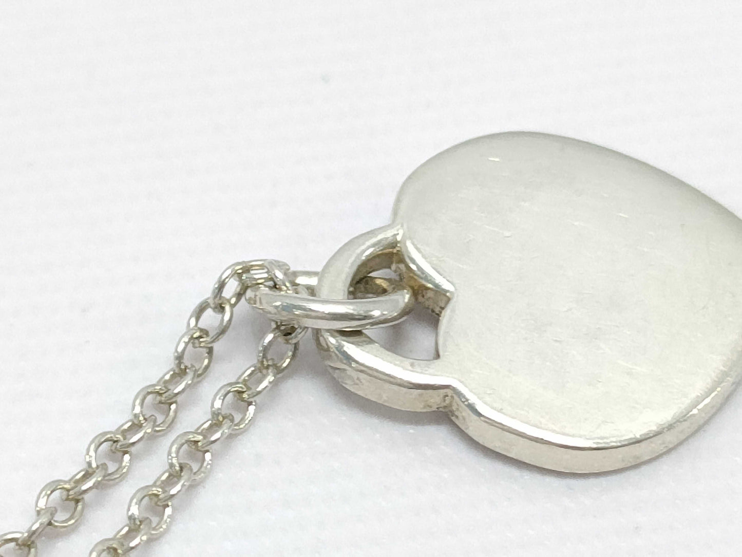 Tiffany & Co. 925 Return to Mini Double Heart Necklace Necklace
