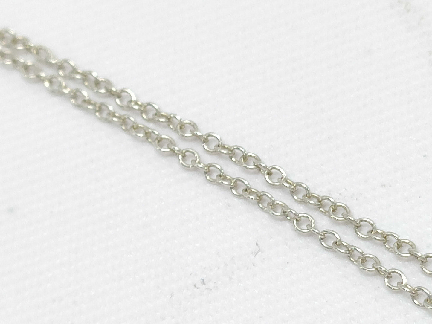 Tiffany & Co. 925 Return to Mini Double Heart Necklace Necklace