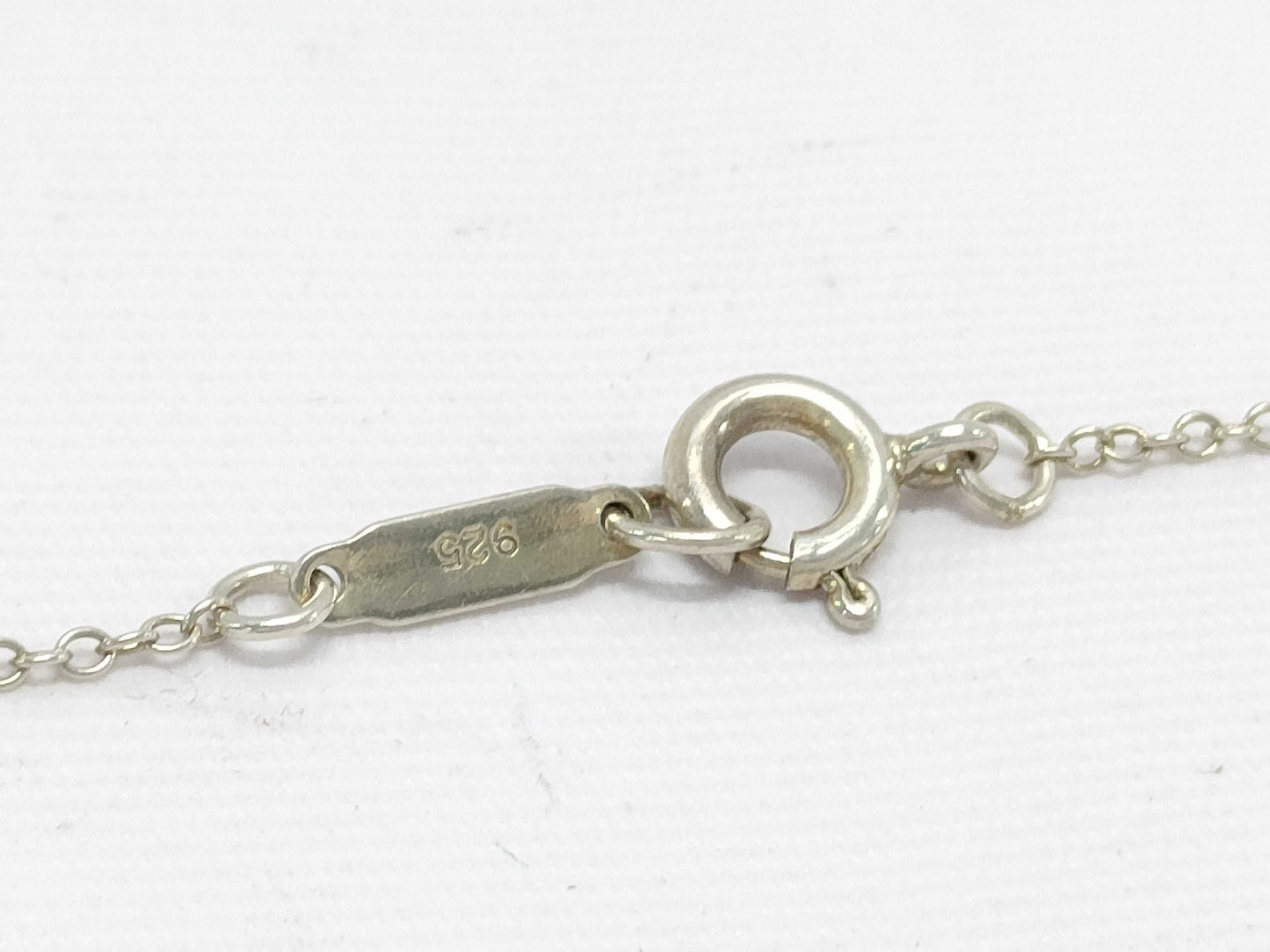 Tiffany & Co. 925 Return to Mini Double Heart Necklace Necklace
