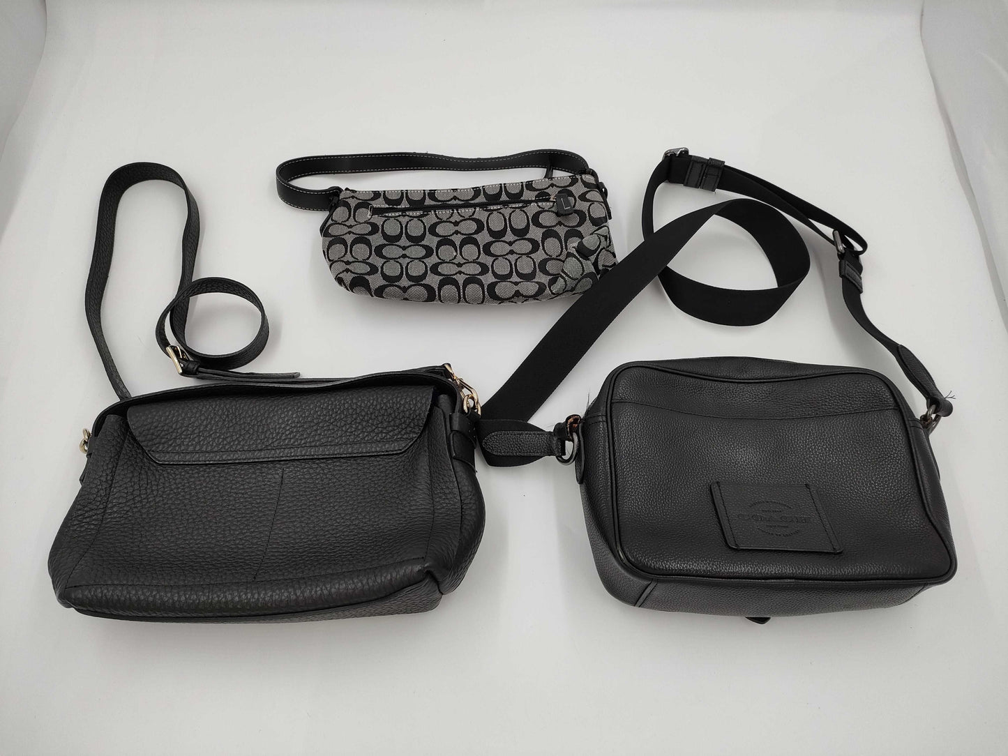 COACH Signature Pouch and Furla 3-Piece Shoulder Bag