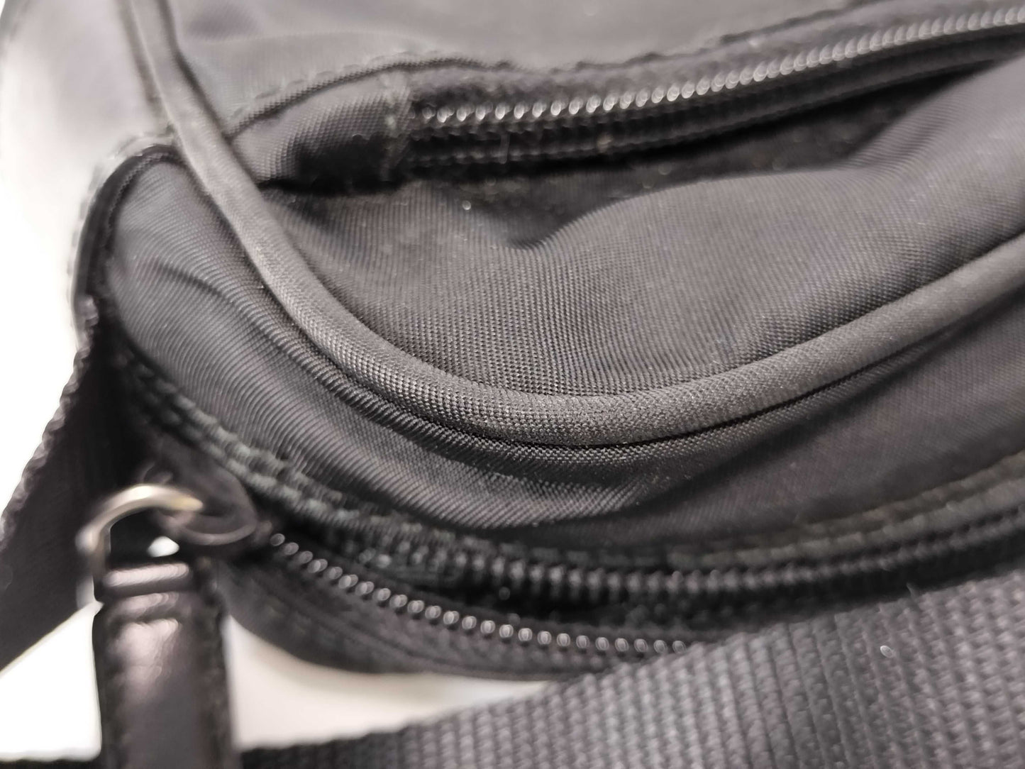 PRADA Nylon BT0167/Black Shoulder Bag