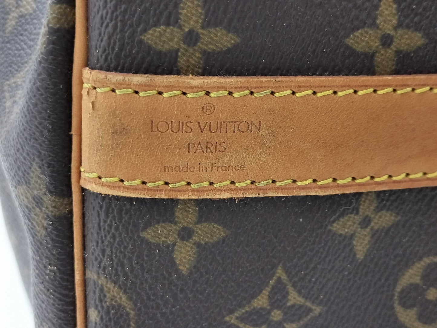 LOUIS VUITTON Monogram M41412 Keepall Bandouliere 60 Boston Bag