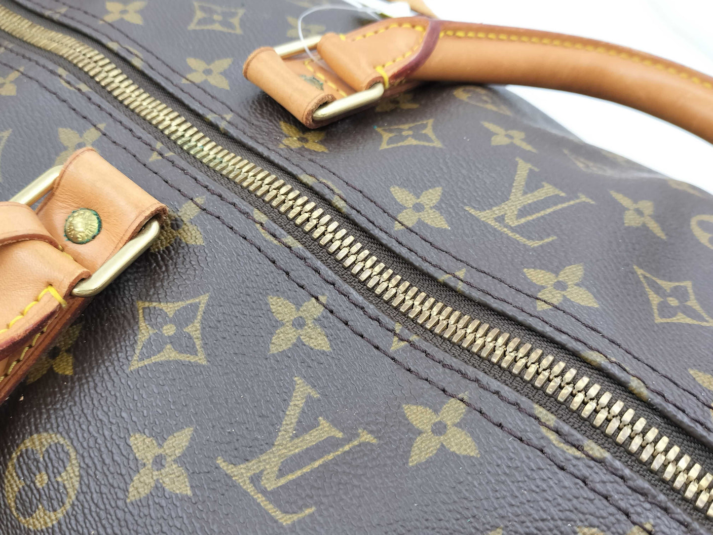 LOUIS VUITTON Monogram M41412 Keepall Bandouliere 60 Boston Bag