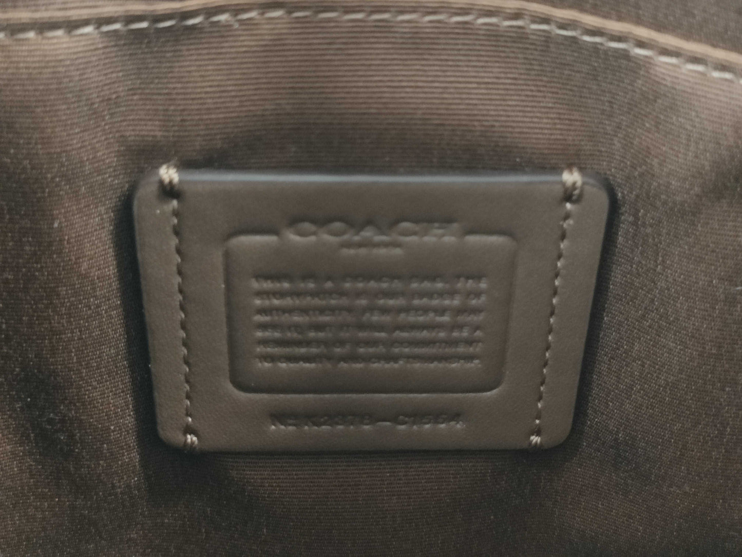 COACH Signature C1554 Shoulder Bag