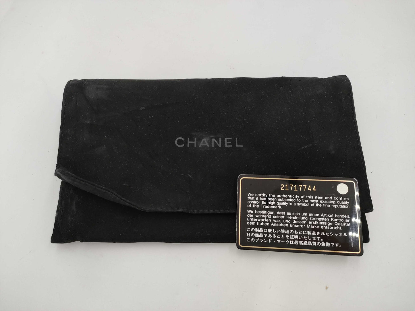 CHANEL Boy Chanel Flap Long Wallet
