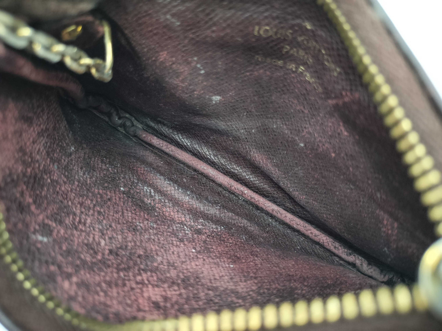 LOUIS VUITTON Pochette Cle Pouch