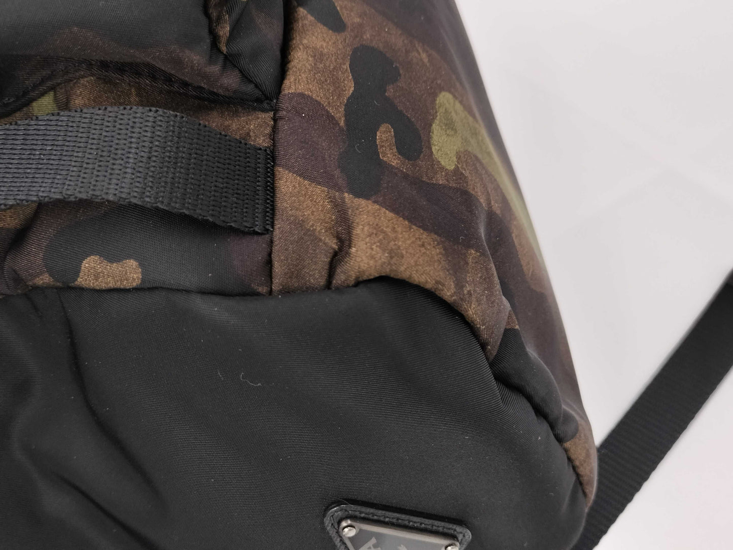 PRADA Nylon Camouflage Backpack