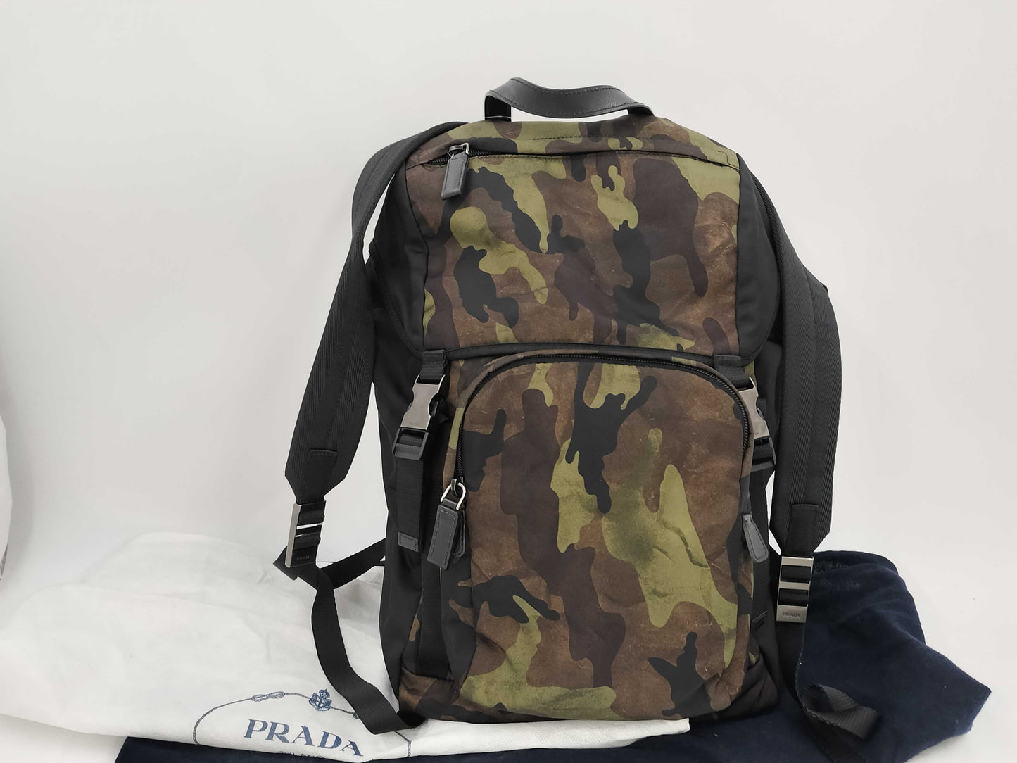 PRADA Nylon Camouflage Backpack