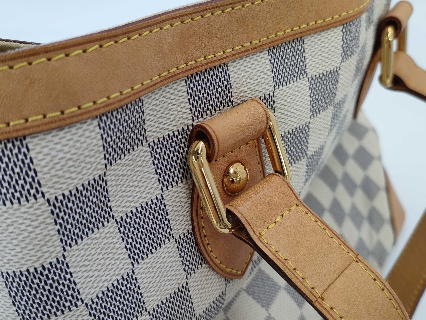 LOUIS VUITTON Damier Azur Hampstead PM Handbag