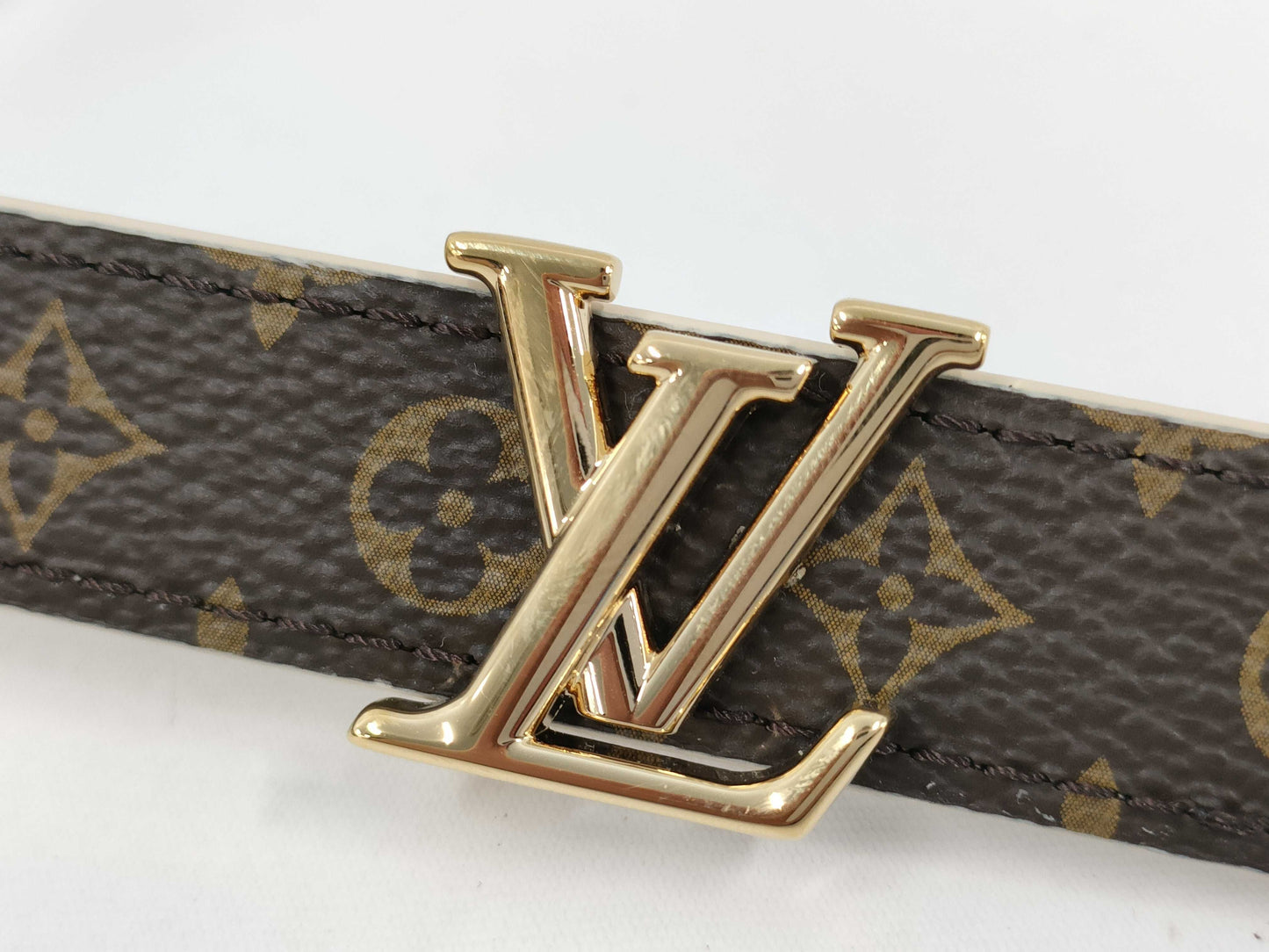 LOUIS VUITTON Monogram LV Pretty Belt Reversible Belt