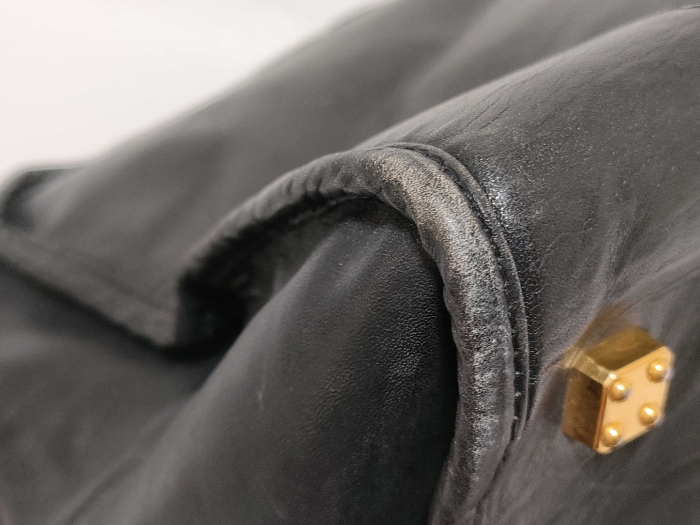 LOEWE Anagram Leather Boston Bag Business Bag