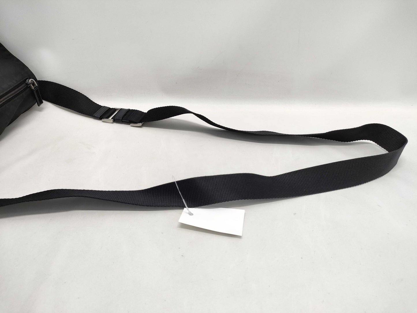 PRADA nylon shoulder bag, black