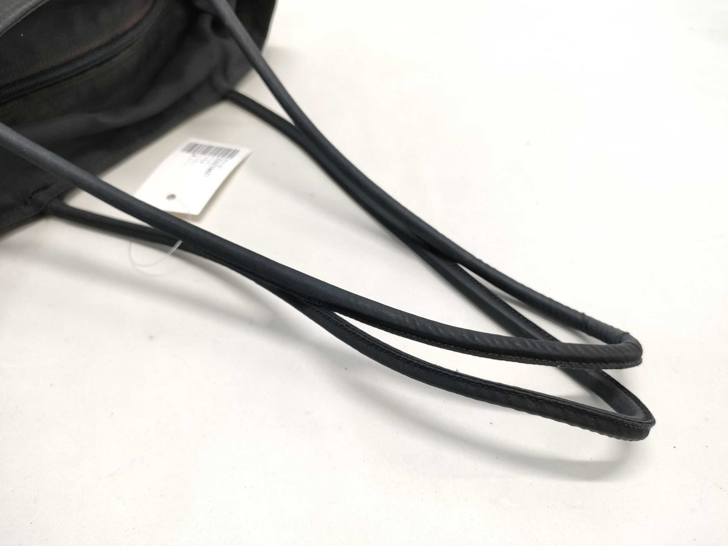 PRADA nylon black tote bag