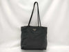 PRADA nylon black tote bag