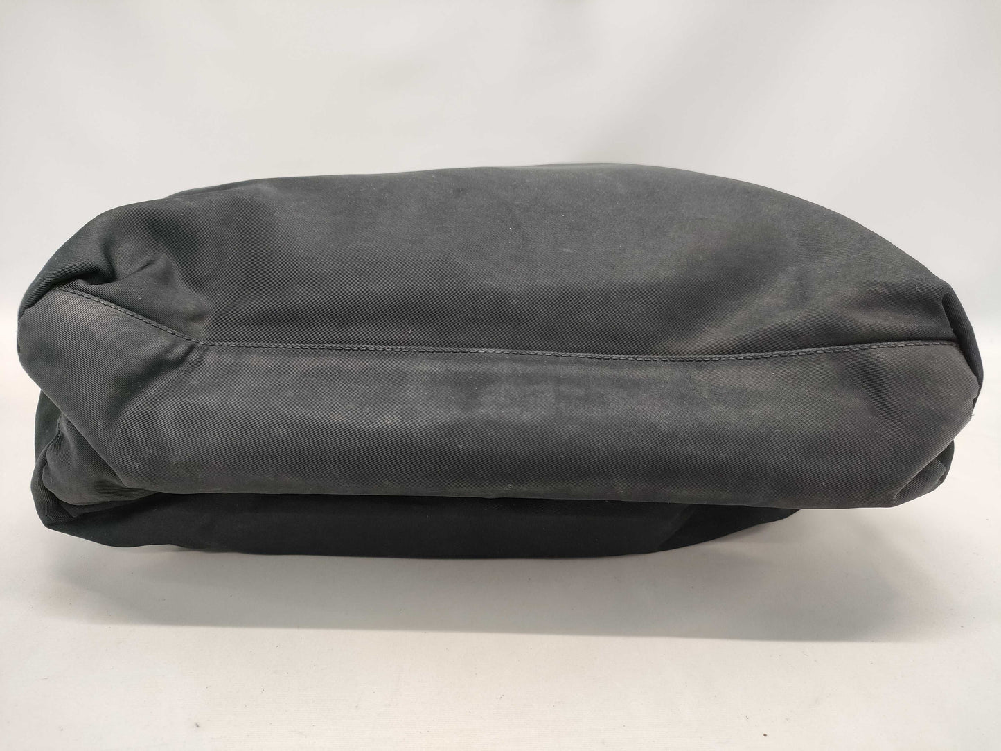 PRADA nylon black tote bag