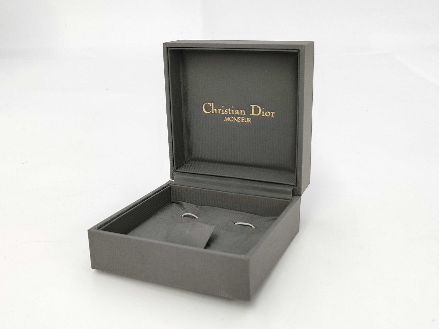 Dior Gold Logo Tie Pin Cufflinks Set Other Accessories