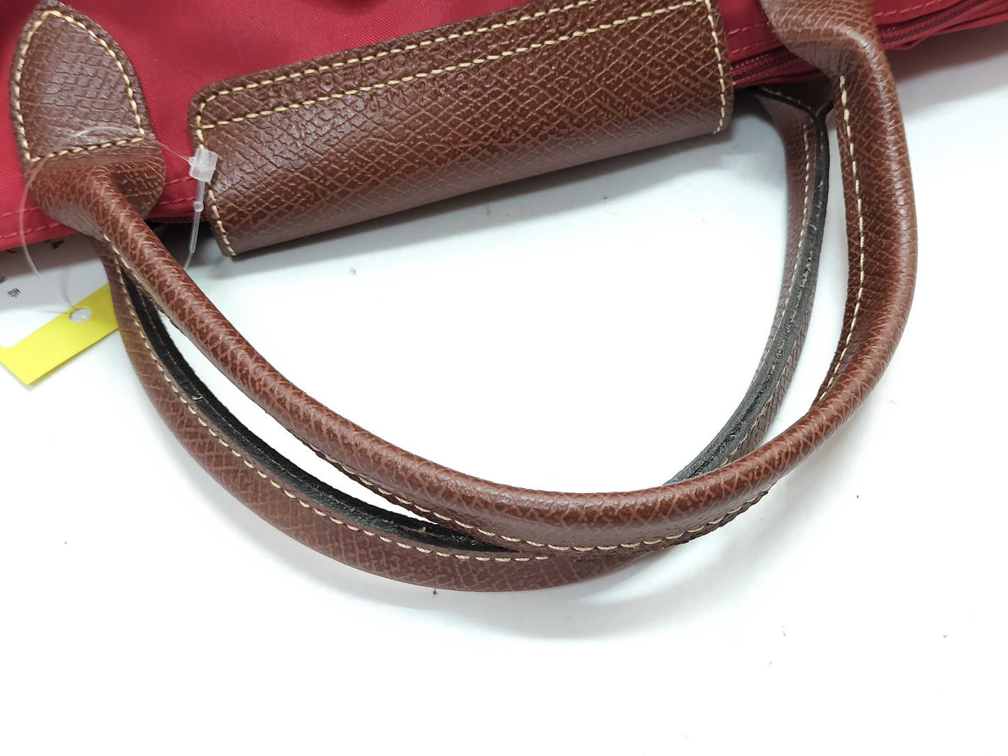 LONG CHAMP Pliage M Red Tote Bag