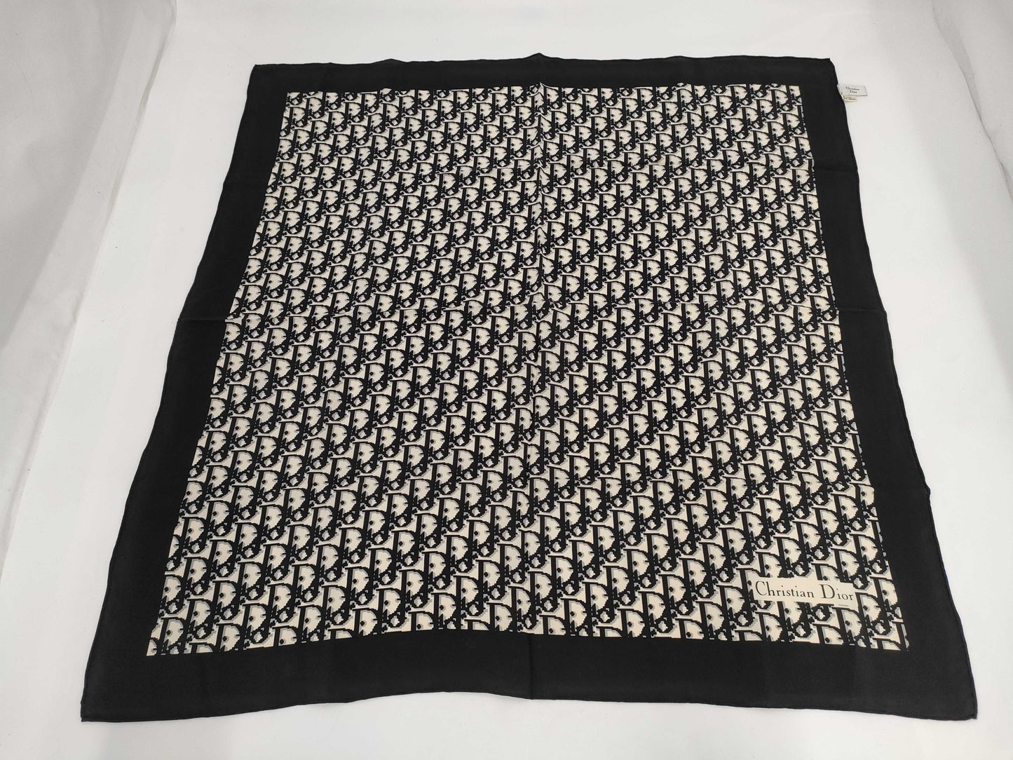 Dior Trotter Scarf Black Scarf