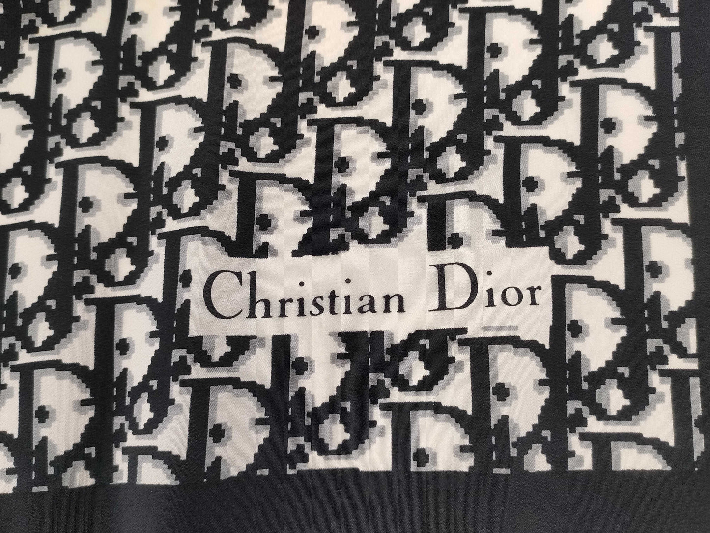 Dior Trotter Scarf Black Scarf
