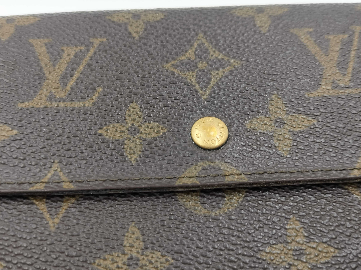 LOUIS VUITTON Monogram Portefeuille Sarah Wallet